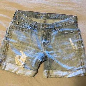 Eddie Bauer Boyfriend Jean Shorts